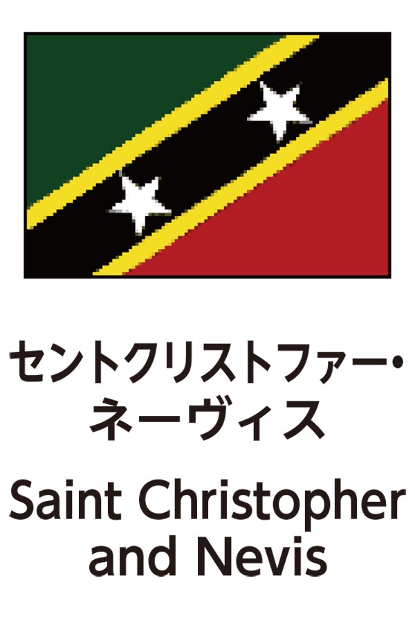 Saint Christopher and Nevis（セントクリストファーネイビス）